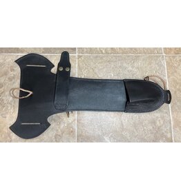 Leather Leg Holster for Mare's Leg / Ranch Hand, BLK