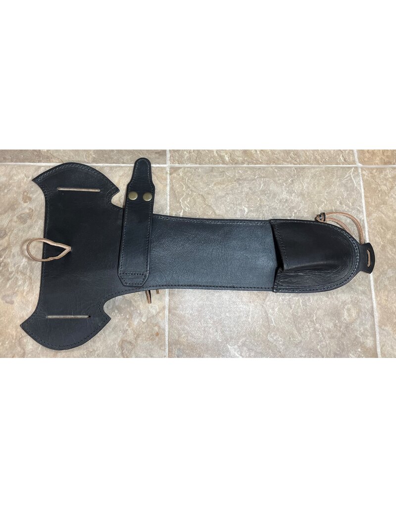 Leather Leg Holster for Mare's Leg / Ranch Hand, BLK - Eagle Firearms Ltd
