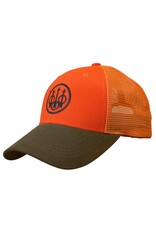 Beretta Beretta Upland Trucker Hat Tabacco/Blaze Orange