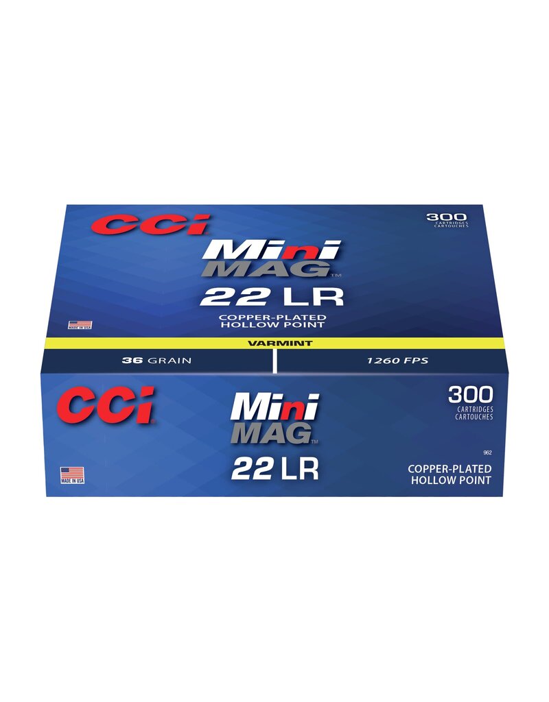 CCI CCI Mini Mag 22 LR 36gr 300rd box (962)