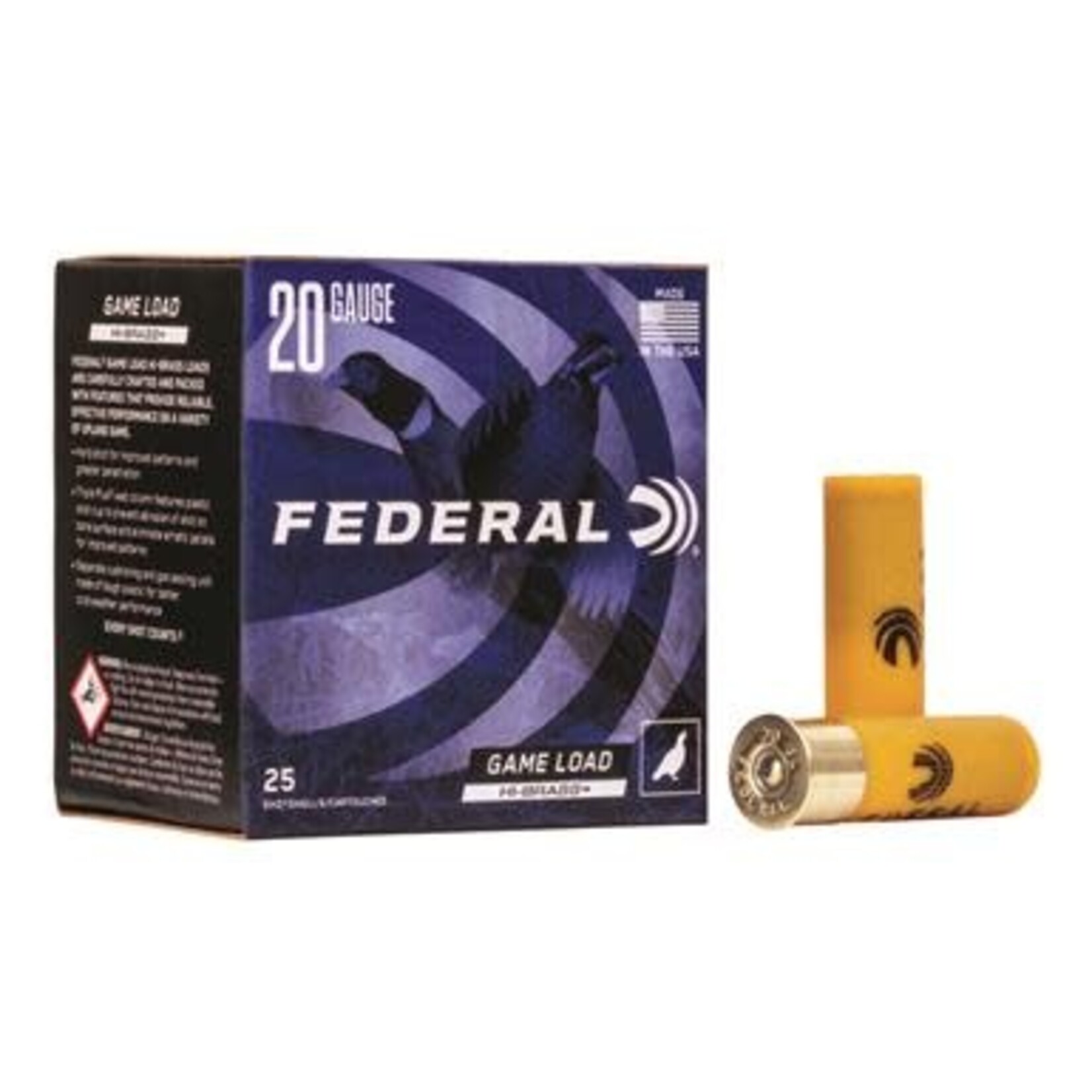 Federal Federal 20ga 2 3/4" 1oz #5 Lead (H2045)