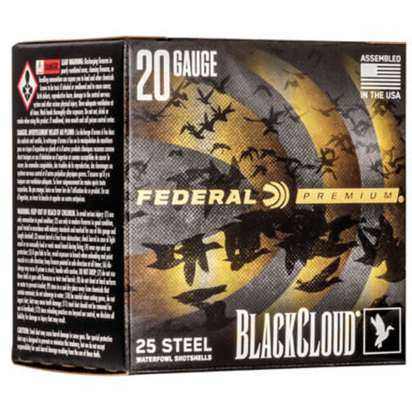Federal Black Cloud 20ga 3", 1oz #1 Steel (PWBX2091) — Eagle Firearms