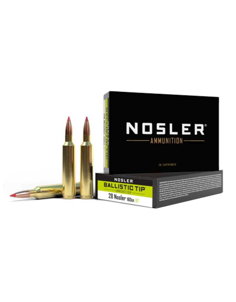 Nosler Nosler Ballistic Tip 28 Nosler 160gr BT (43463)