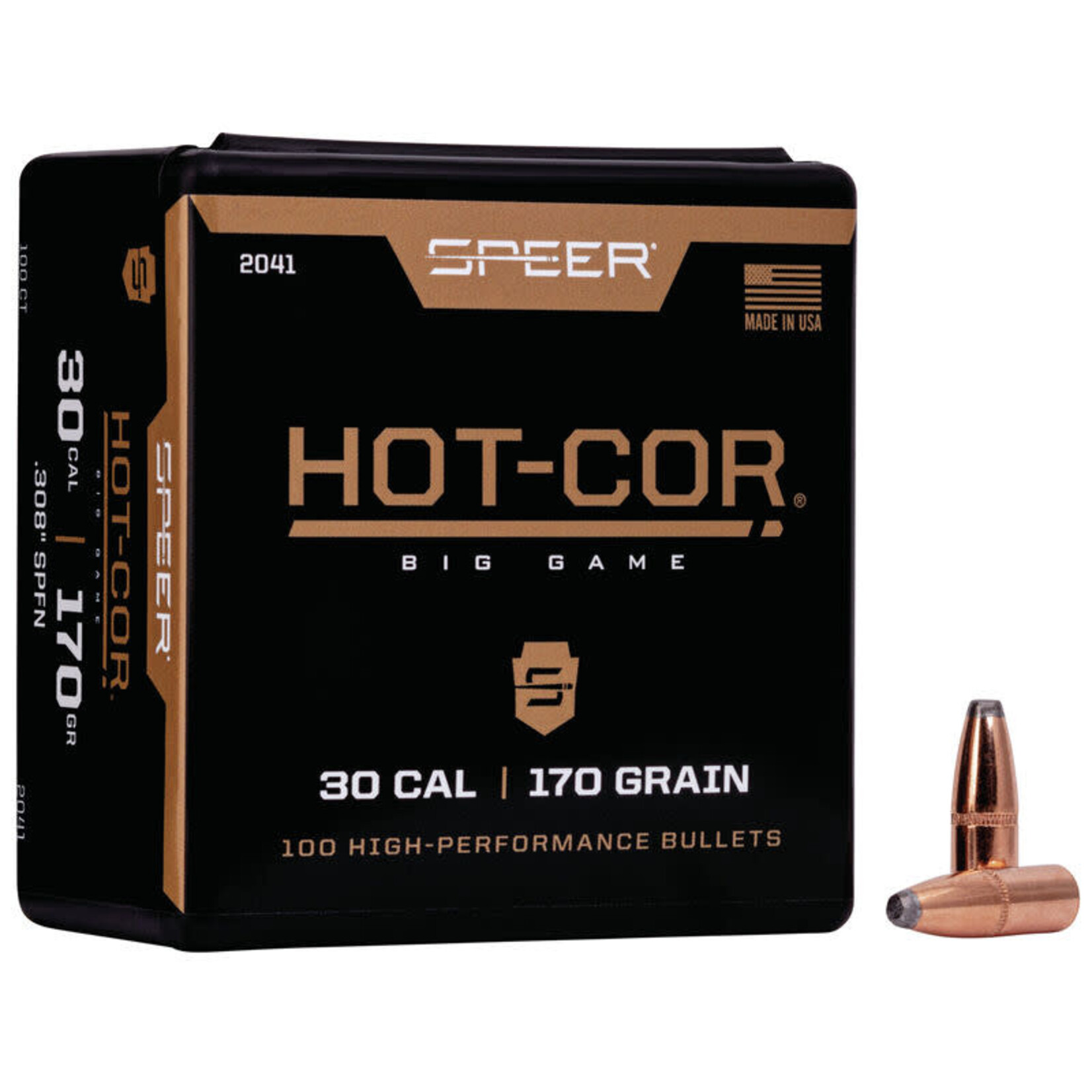 Speer Speer .308 dia. 30Cal 170gr SPFN 100ct. (2041)