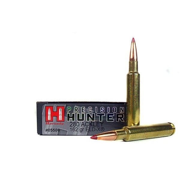 Hornady Precision Hunter 280 Ackley Imp. 162gr ELD-X (85586) — Eagle Firearms