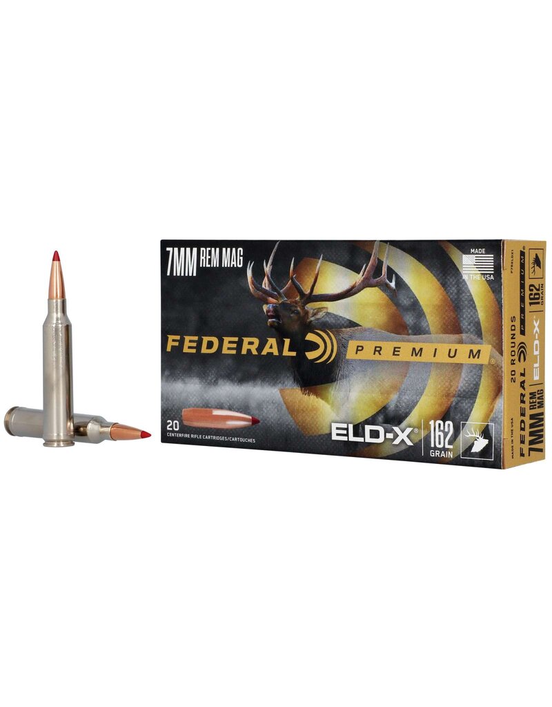 Federal Federal Premium 7mm Rem Mag 162gr ELD-X (P7RELDX1)