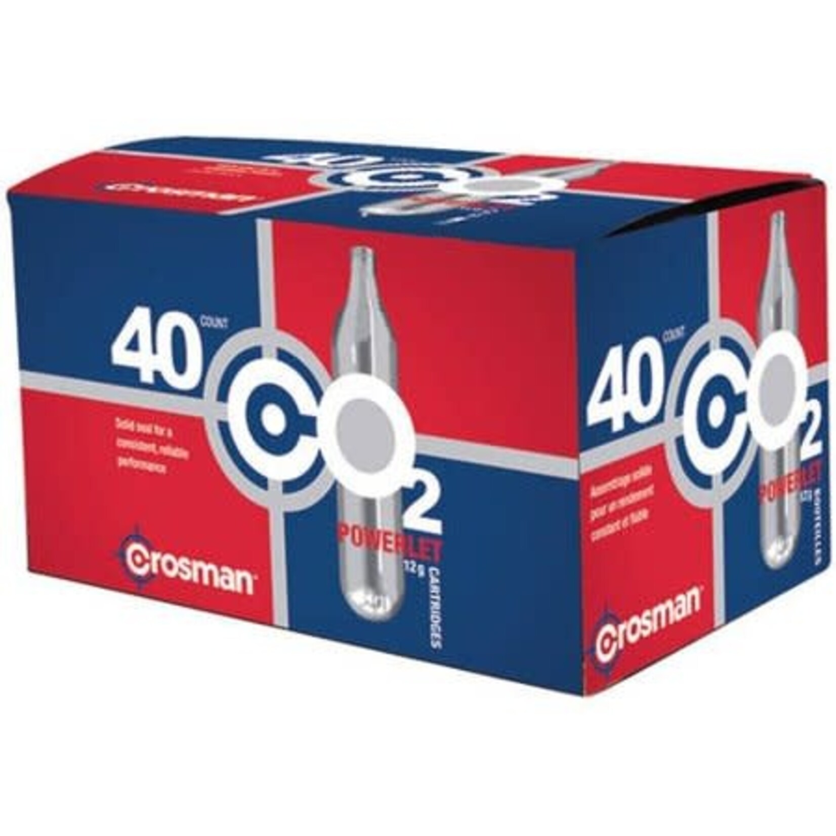 Crosman Crosman CO2 Powerlet Cartridges 40 pack (23140)