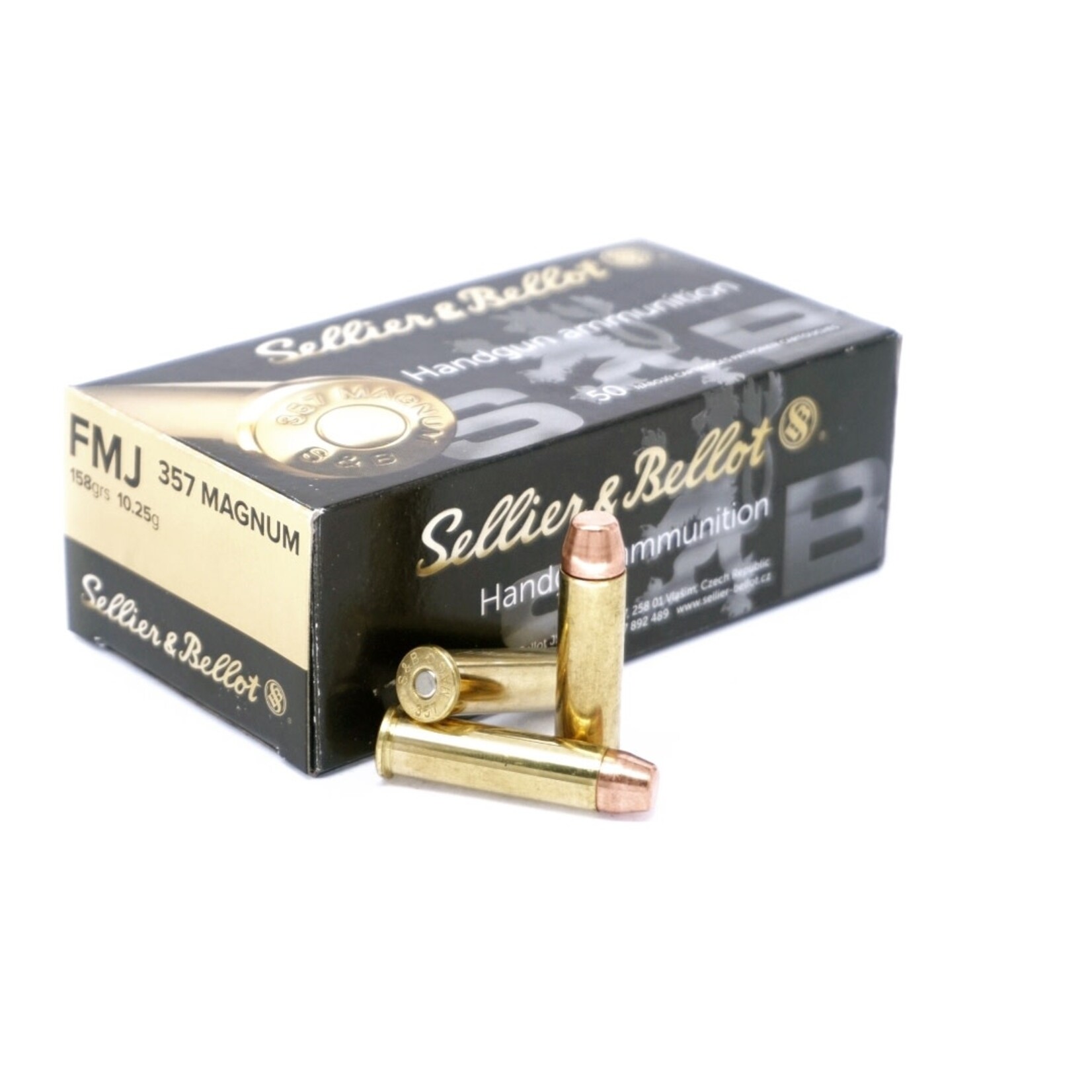 Sellier & Bellot Sellier & Bellot 357 Mag 158gr FMJ 50rds