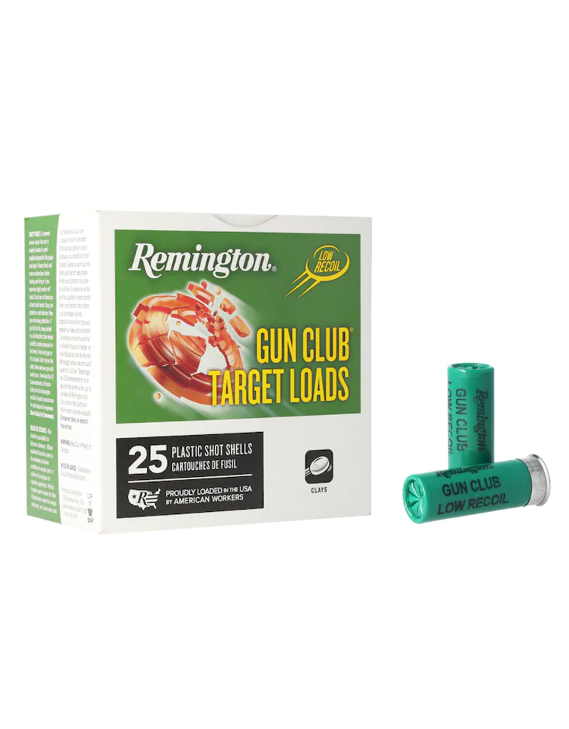 Remington Remington Gun Club Low Recoil 12ga 2 3/4", 1 1/8oz #8 Lead (20243)