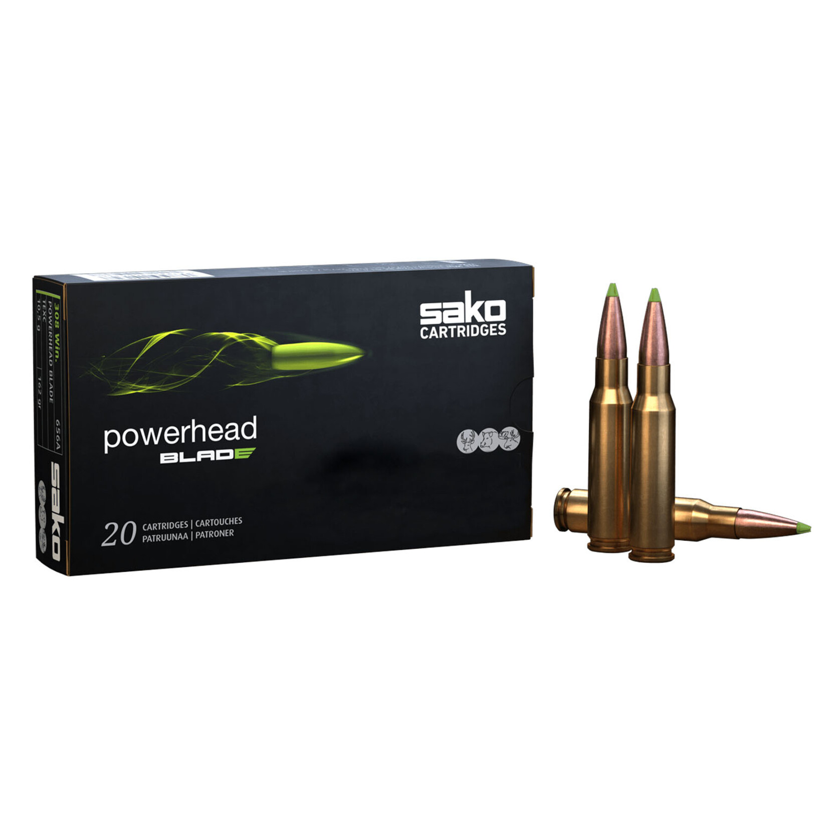Sako Sako 30-06 Sprg. 170gr Powerhead Blade (C631657ASA10)