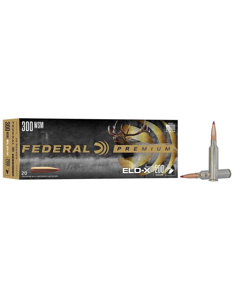 Federal Federal Premium 300 WSM 200gr ELD-X (P300WSMELDX1)