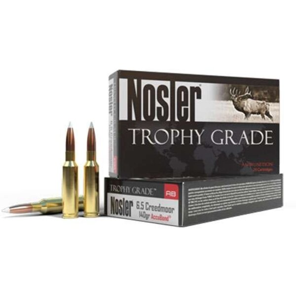 Nosler Trophy Grade 6.5 Creedmoor 140gr Accubond (60080) — Eagle Firearms