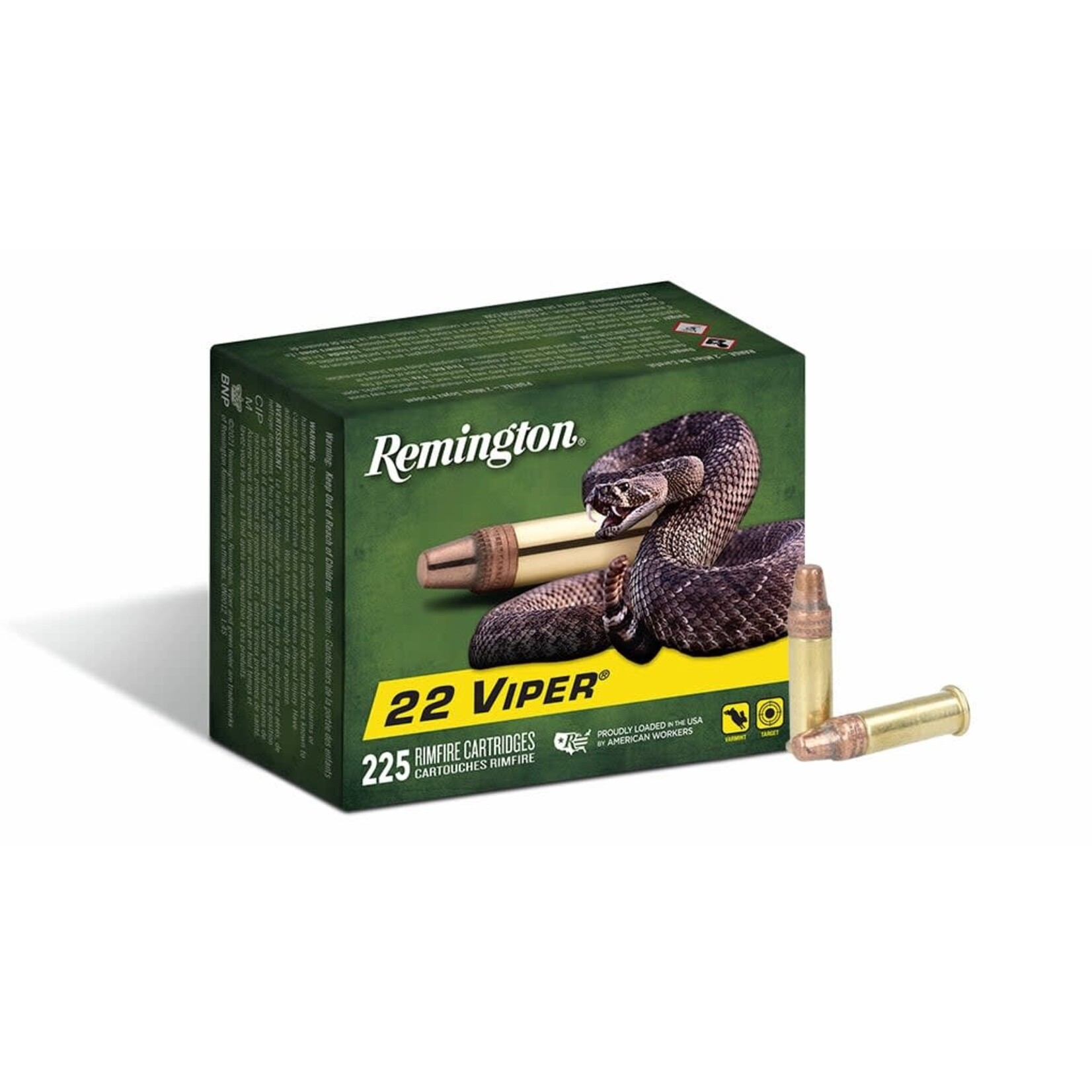 Remington Remington Viper 22LR 36gr Truncated Cone Solid 225rds. (21239)