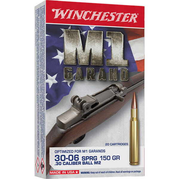 Winchester Active Duty 30-06 Sprg. 150gr M2 FMJ (WIN3006M2) — Eagle Firearms