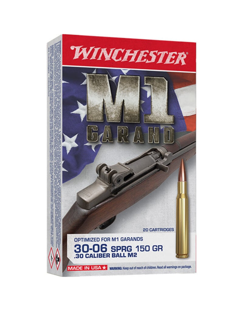 Winchester Winchester Active Duty 30-06 Sprg. 150gr M2 FMJ (WIN3006M2)