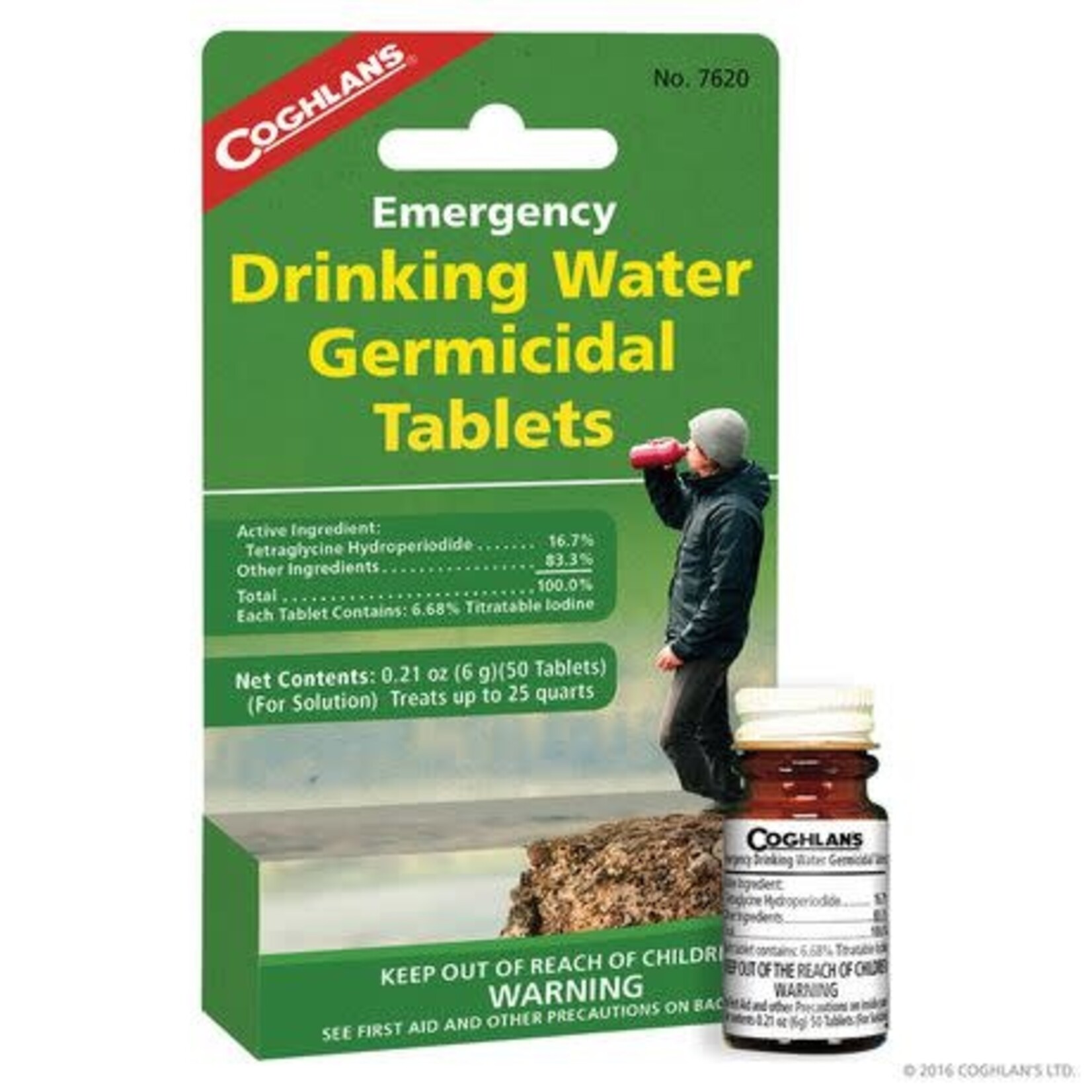 Coghlan Coghlan's Emergency Drinking Water Germicidal Tablets