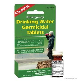 Coghlan Coghlan's Emergency Drinking Water Germicidal Tablets