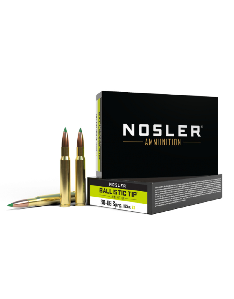 Nosler Nosler Ballistic Tip 30-06 Sprg. 165gr BT (40043)