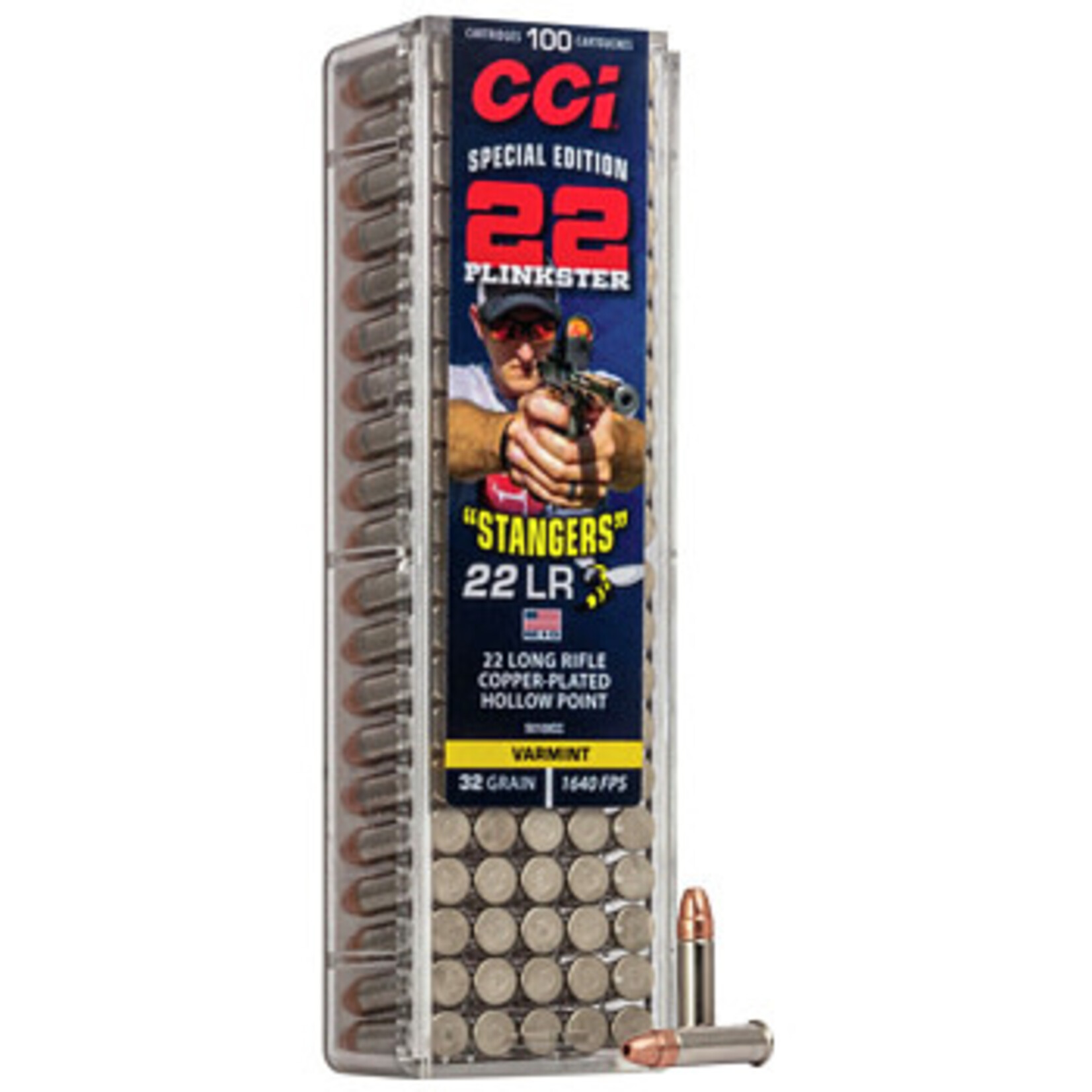 CCI CCI  'Stangers' 22LR 32gr CPHP 100rds (50100CC)