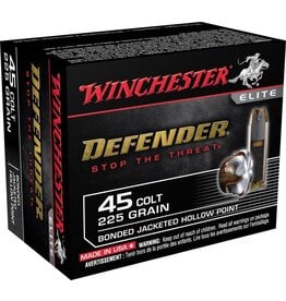 Winchester Winchester Defender 45 Colt 225gr Bonded JHP 20rds (S45CPDB)