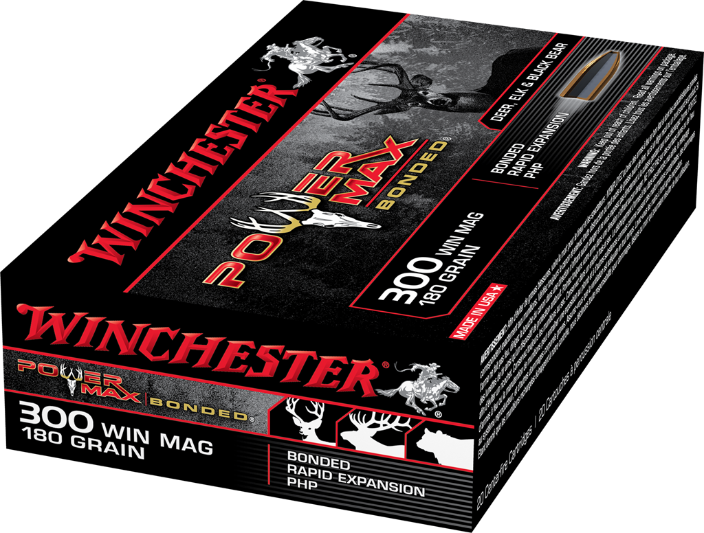 Winchester Power Max Bonded 300 Win Mag 180gr PHP (X30WM2BP) Eagle