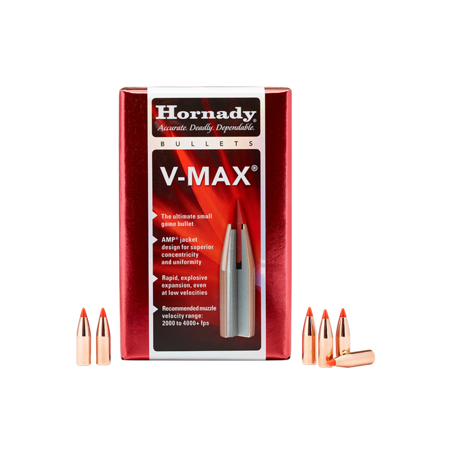 Hornady Hornady .243 dia. 6mm 65gr V-Max 100ct. (22415)