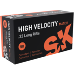 SK SK High Velocity Match 22 LR 40gr LRN 50rds. (420137)