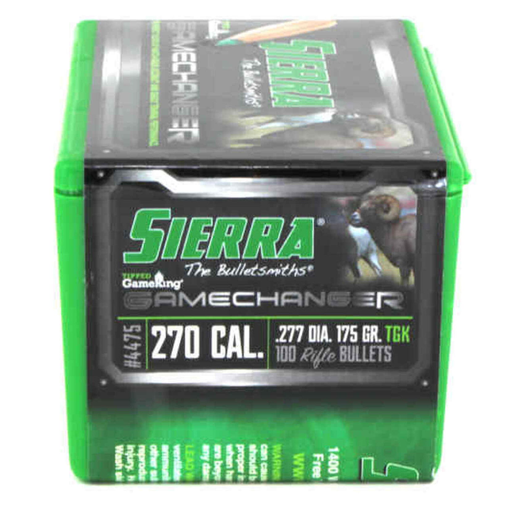 Sierra Sierra .277 dia. 270cal 175gr Tipped GameKing 100ct. (4475)