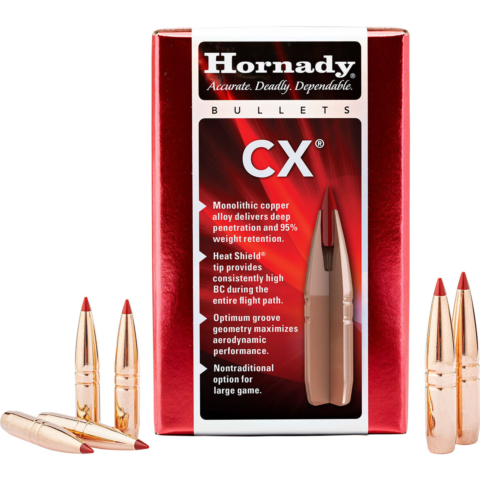 Hornady Hornady .308 dia. 30cal 150gr CX 50ct. (303704)
