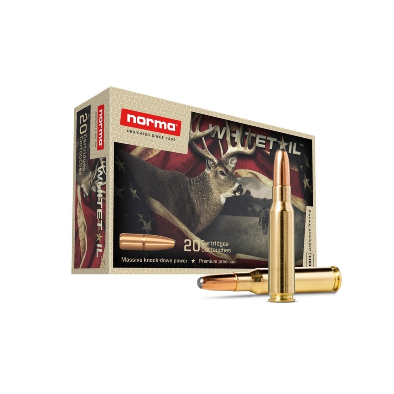 Norma Norma Whitetail 308 Win 180gr SP (20177592)