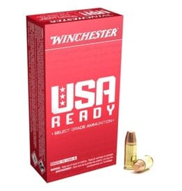 Winchester Winchester USA Ready 9mm Luger 115gr FN FMJ 50rds. (RED9)