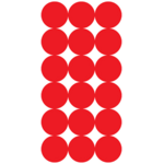 Pro-Shot Pro-Shot Splattershot 1" Repair Patches 288 qty. (P-432M)
