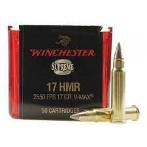 Winchester Supreme 17 HMR 17Gr V-MAX 50ct (10185) — Eagle Firearms