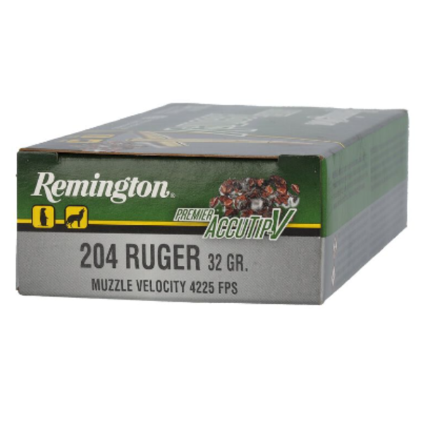 Remington Premier 204 Ruger 32gr Accutip-V (29218) — Eagle Firearms