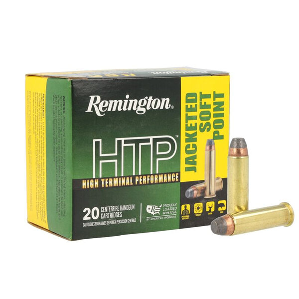 Remington HTP 44 Rem Mag 240gr JSP 20rds. (23002) — Eagle Firearms