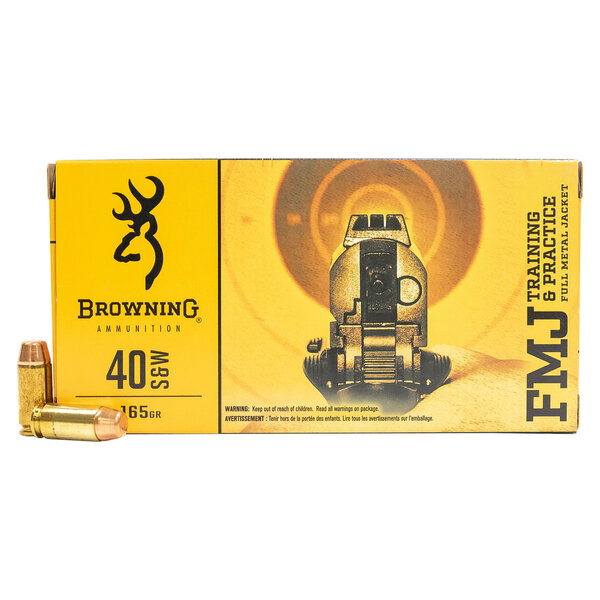 Browning 40 S&W165grFMJ 50 rds. (B191800402) — Eagle Firearms