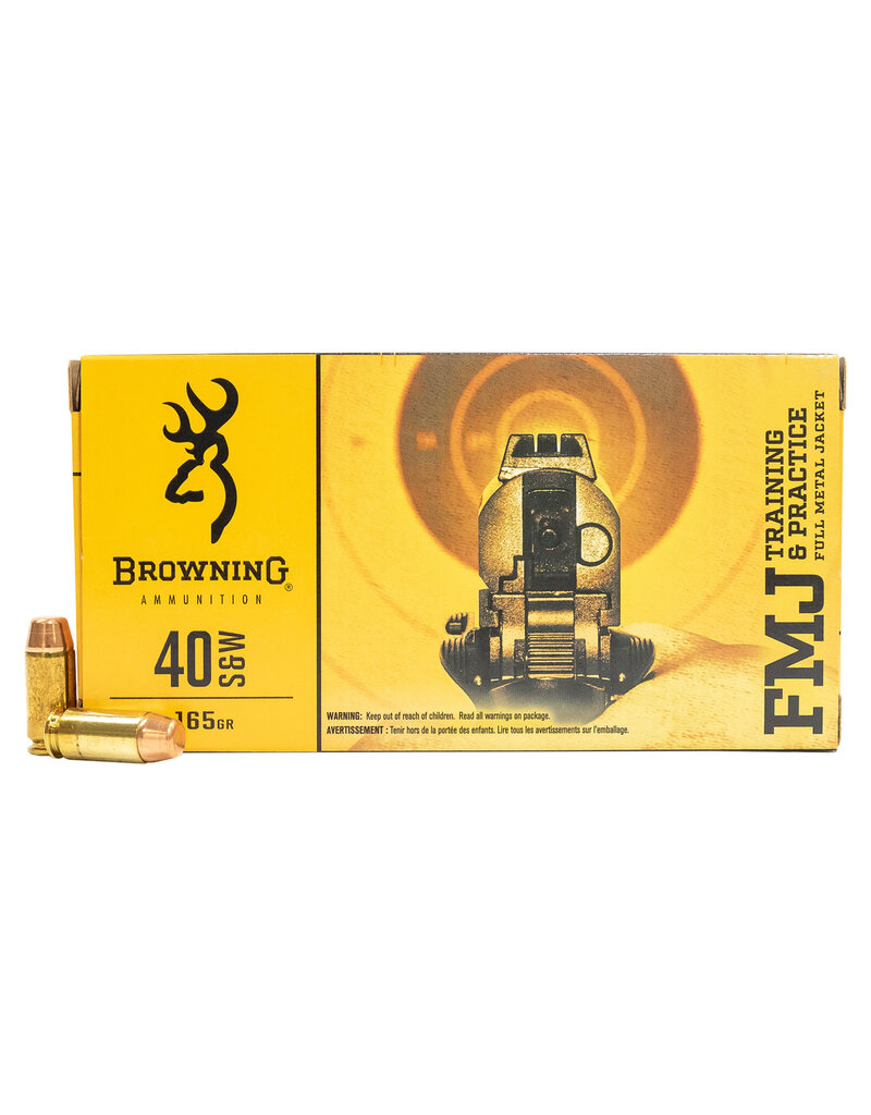 Browning Browning 40 S&W165grFMJ 50 rds. (B191800402)