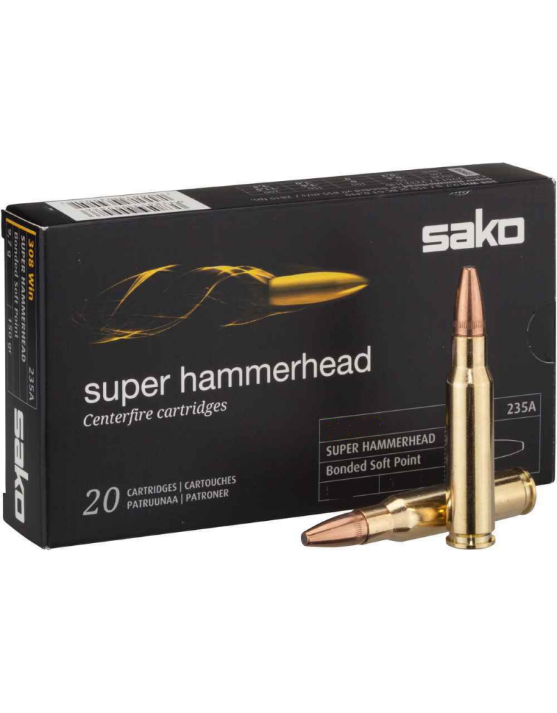 Sako Sako 300 Win Mag 180gr Super Hammerhead 20rds. (C633236ASA10)