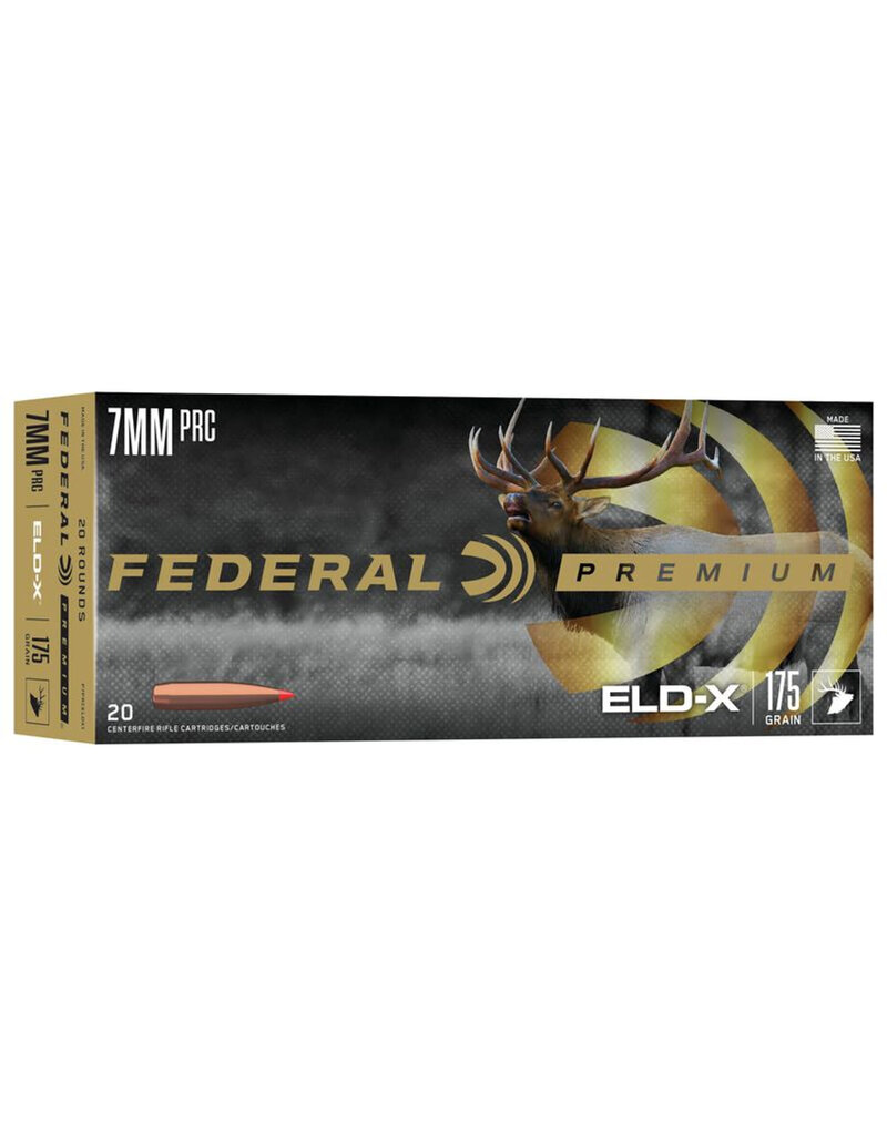 Federal Federal Premium 7mm PRC 175gr ELD-X (P7PRCELDX1)