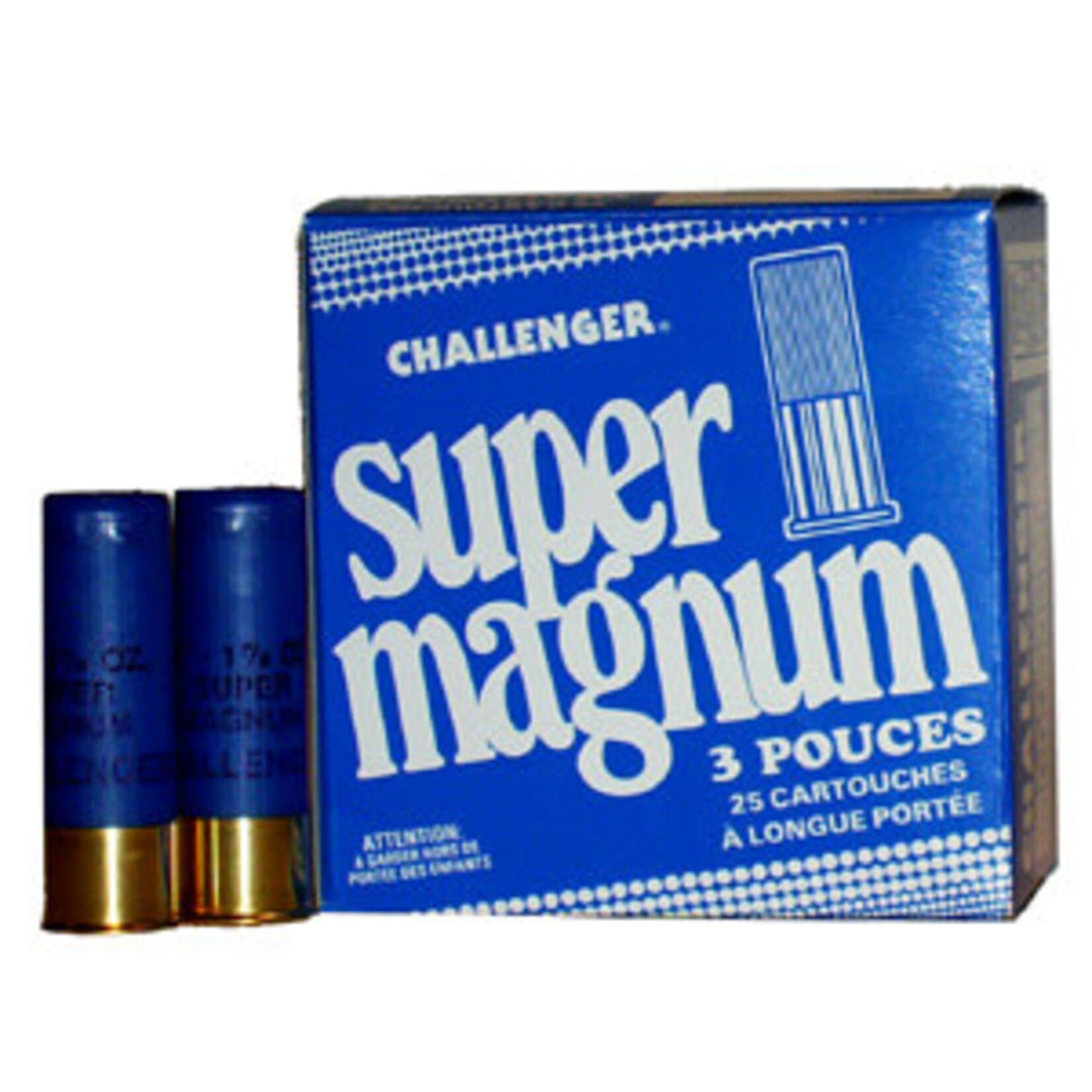 Challenger Challenger Super Magnum Steel 12GA 3" 1 1/8oz #1(50171)