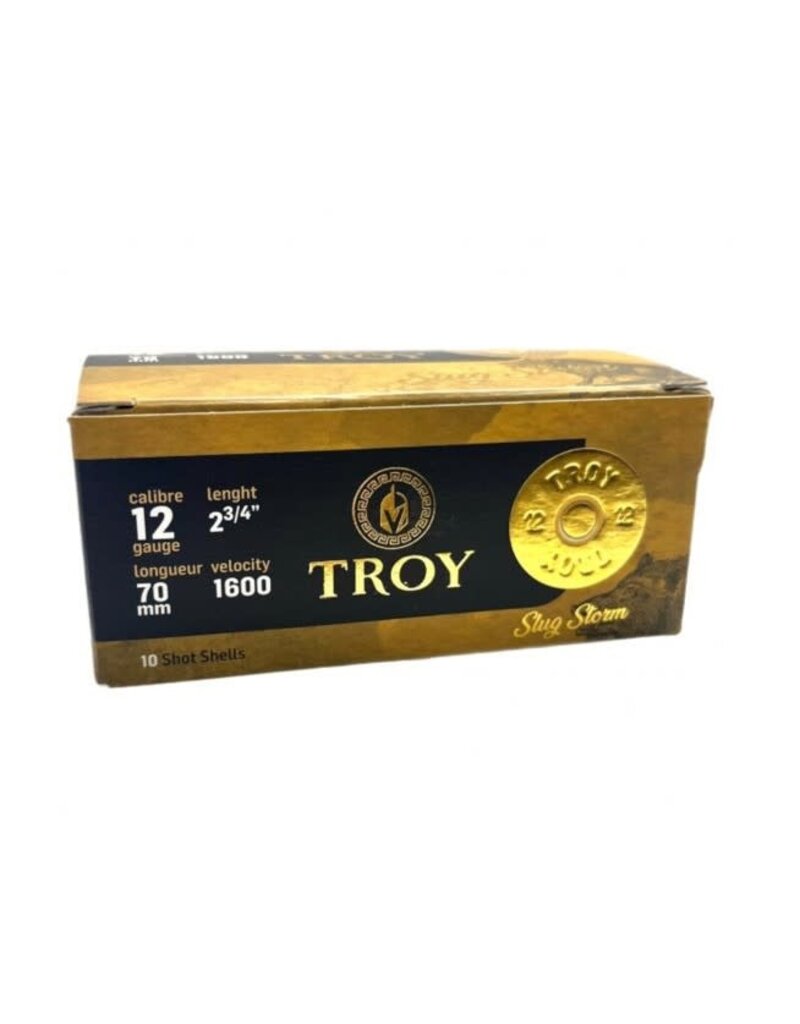 Troy Troy Ammunition 12ga 2 3/4", 1oz Rifled Slug, 10rds