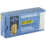 PPU PPU Handgun Line 40 S&W 165gr FPJ 50rds. (PPH40F)