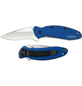 Kershaw Kershaw Scallion Folding Knife, Navy Blue (1620NB)