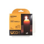 UCO UCO 12 Hour Candles 3pk Beeswax