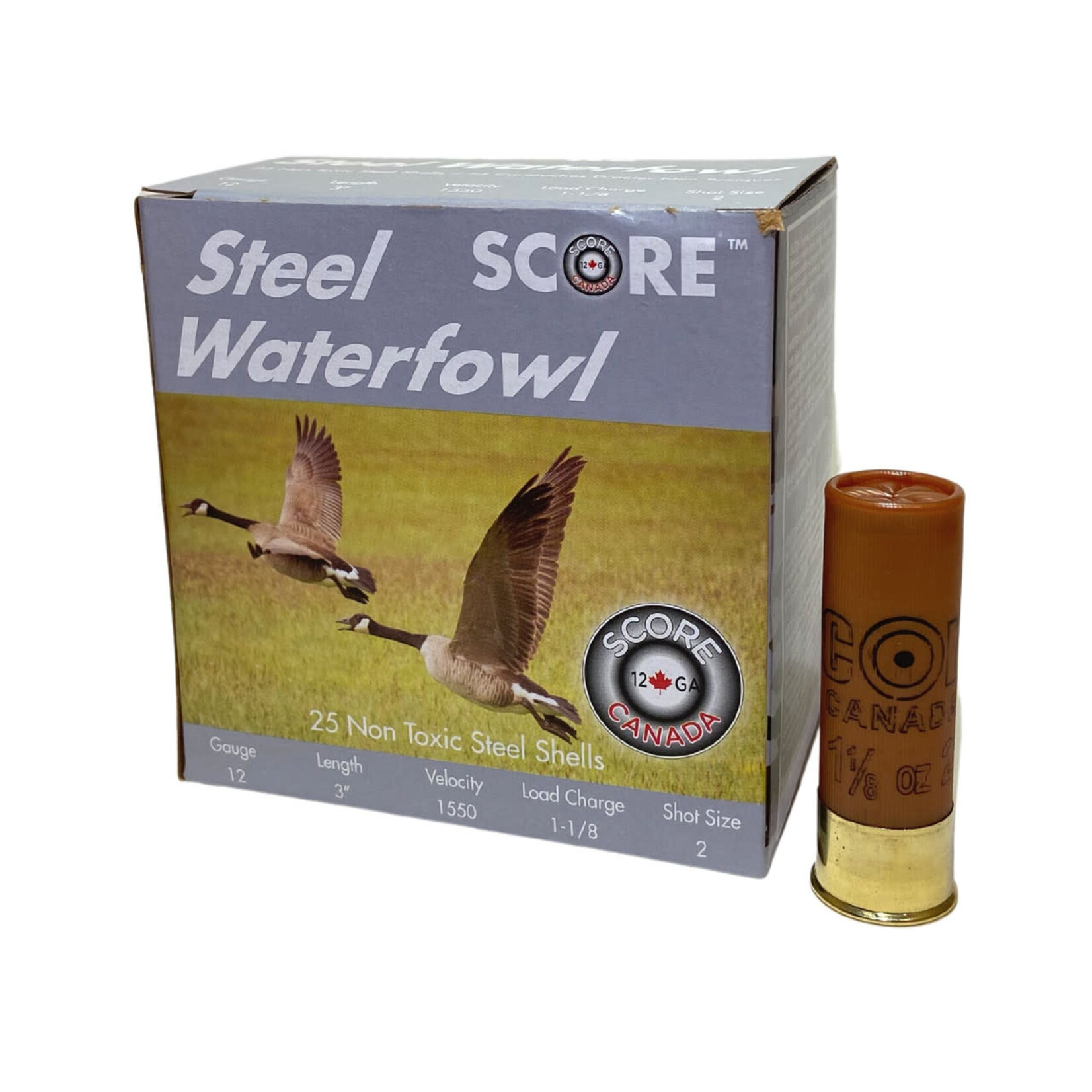 Score Score 12GA Steel 1560fps 3.5" 1.1/4 oz #2 (12S352)