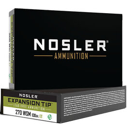 Nosler Nosler Expansion Tip 270 WSM 130gr ET (40142)