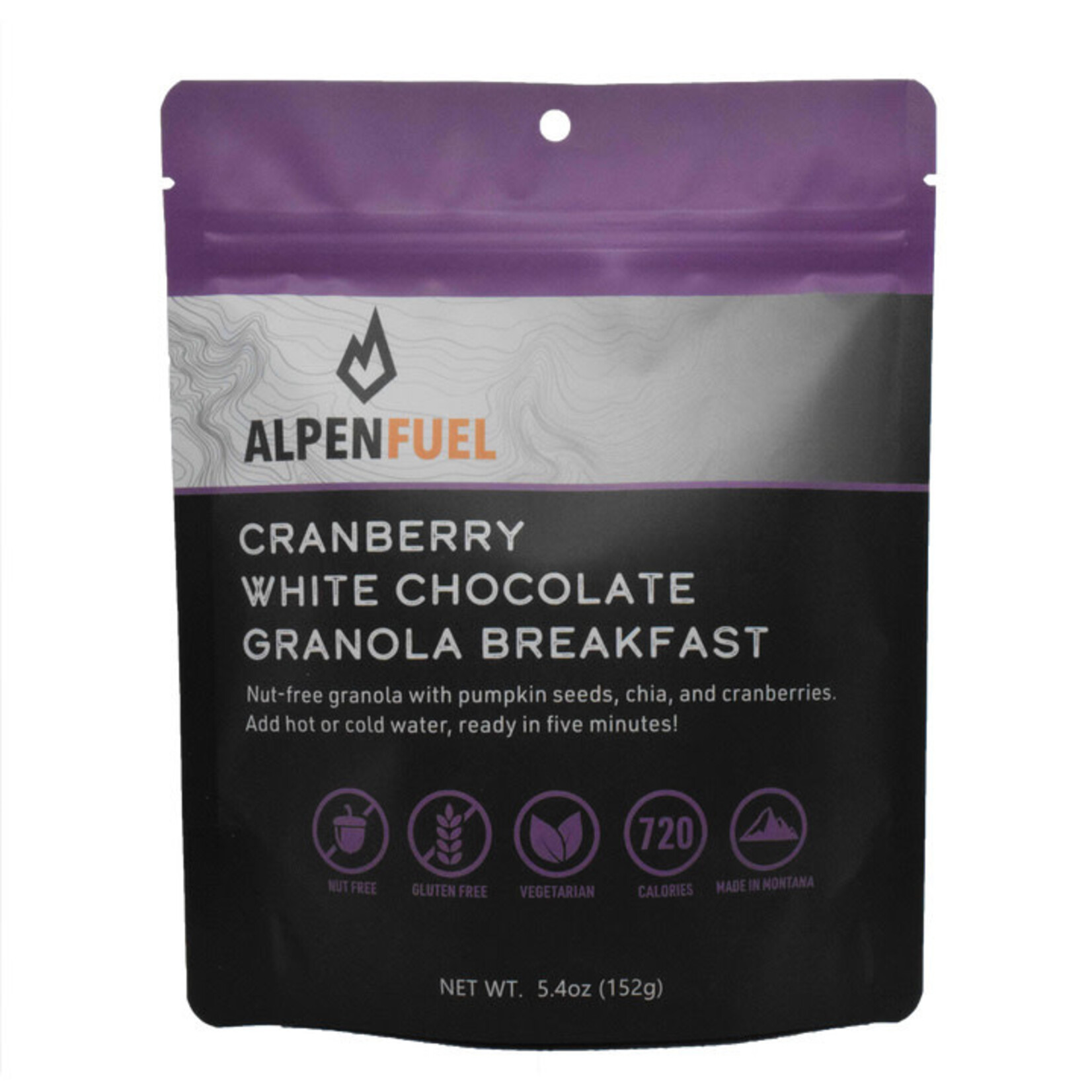 AlpenFuel Cranberry White Chocolate Granola Breakfast