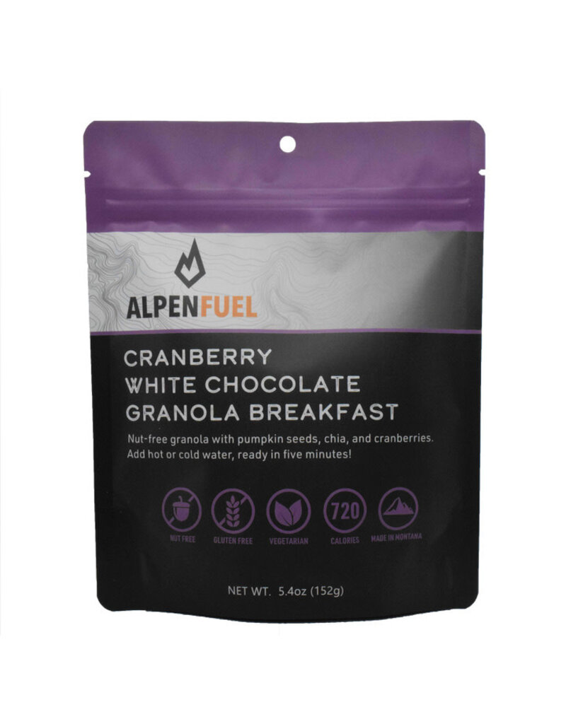 AlpenFuel Cranberry White Chocolate Granola Breakfast