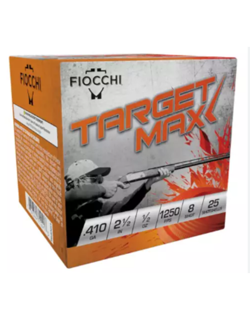 Fiocchi Target Max .410ga 2.5" 8 Shot (410VIPS8)