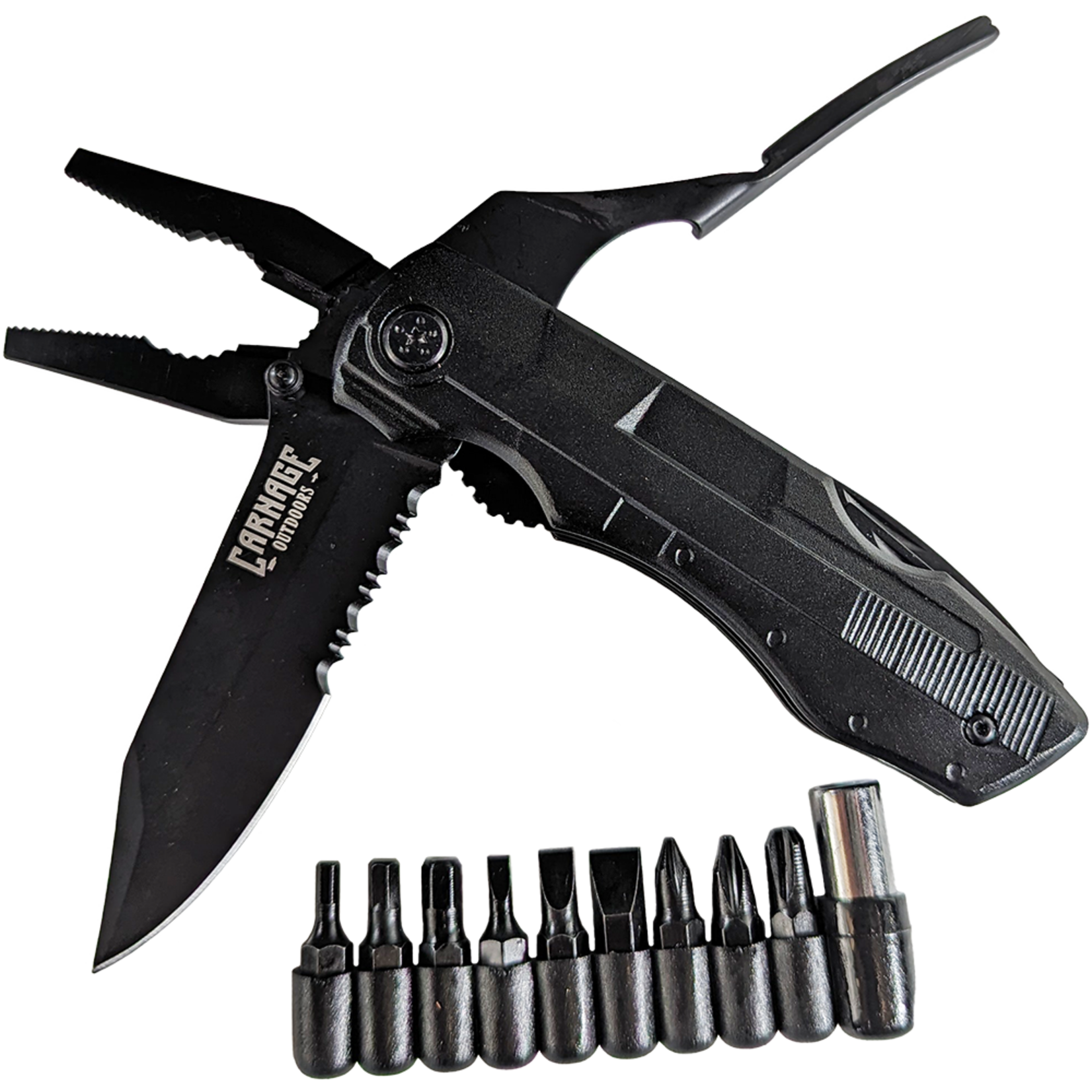 Carnage Outdoors Carnage Outdoors Multi Tool w/ Case and Bits (MT030)